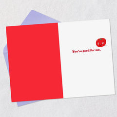 You're Good for Me Funny Friendship Card
