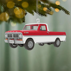 Mini Lil' American Trucks 1972 Ford F-100 2026 Metal Ornament, 0.75"