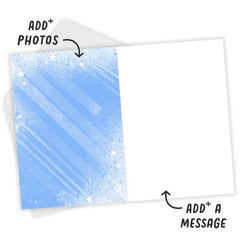 Red, White and Blue Patriotic Custom Card