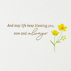 An Anniversary Prayer of Blessing Religious Anniversary Card for Couple