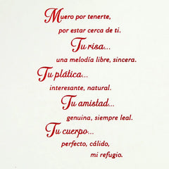 You Are the Love of My Life Spanish-Language Love Card