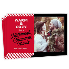 Hallmark Channel Movie Flat Christmas Photo Card