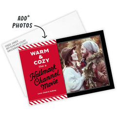 Hallmark Channel Movie Flat Christmas Photo Card