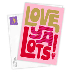 Love Ya Lots and Lots Custom Love Card