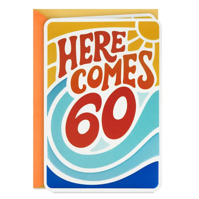 New Adventures Ahead 60th Birthday Card