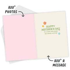 Mom Life Funny Custom Mother's Day Card