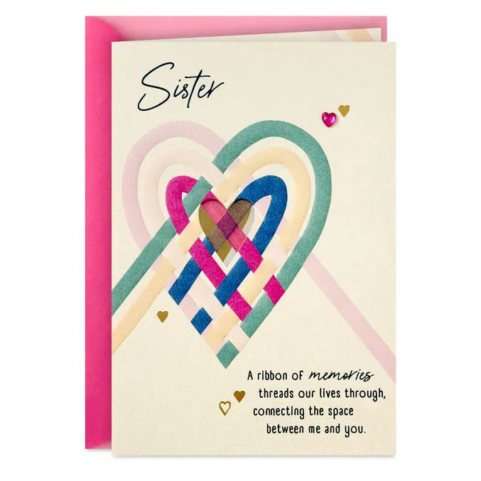 You're Always in My Heart Birthday Card for Sister