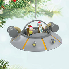 Rick and Morty "Rick's Ship" Ornament