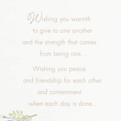 A Wish For Your Marriage Wedding Card