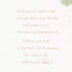 A Wish For Your Marriage Wedding Card