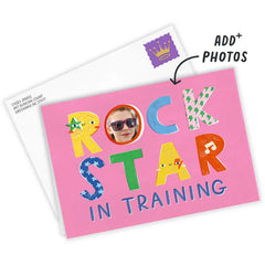 Rock Star in Training Custom Card