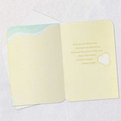 Embrace the Gift Wedding Card