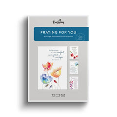 Roy Lessin Inspirational Blessings Assorted Religious Praying for You Cards, Box of 12