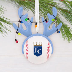 MLB Kansas City Royals™ Reindeer Baseball Hallmark Ornament