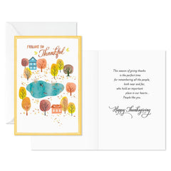 The Important People in Our Hearts Thanksgiving Cards, Pack of 6