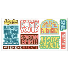 SNL Best of SNL Slogans Collectible Drinking Glass, 13.5 oz.