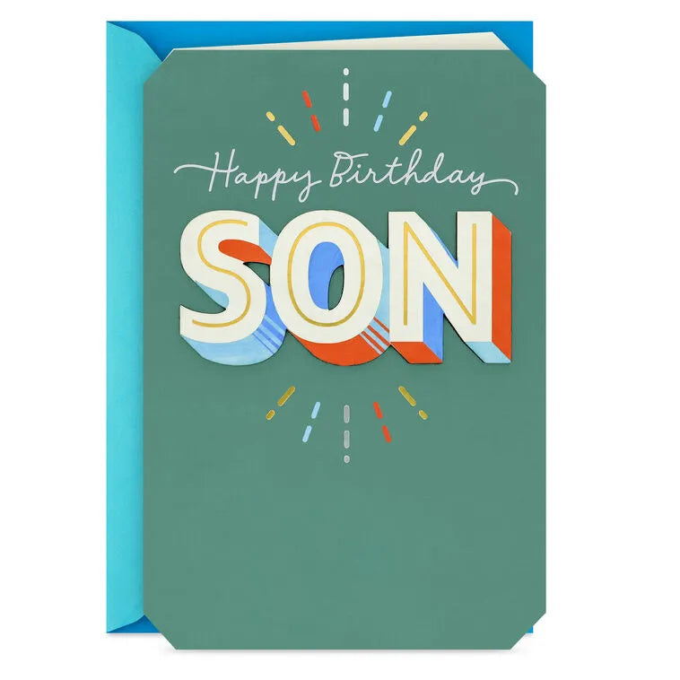 You're So Loved Birthday Card for Son