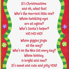 You're One Fun Grandson Christmas Card for Kids