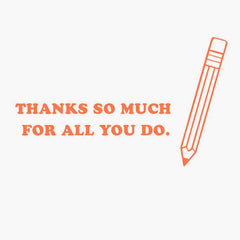 Teachers Do It All Thank You Card