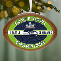 NFL Seattle Seahawks Super Bowl LX Commemorative Ornament