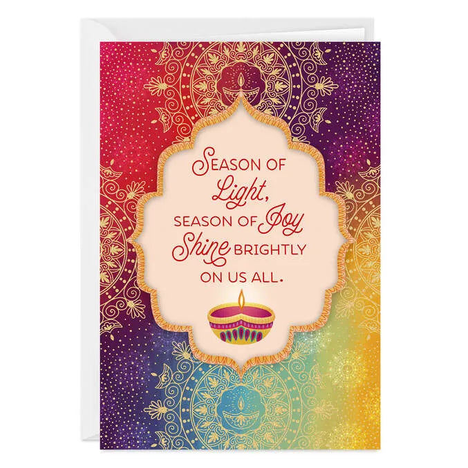 Season of Light Custom Diwali Card