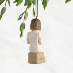Willow Tree Figurine With Book 2026 Year-Dated Ornament