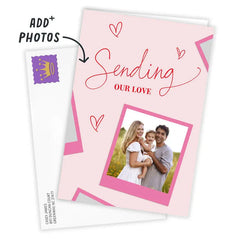 Sending Our Love Custom Card