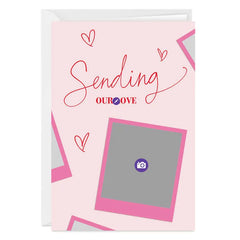 Sending Our Love Custom Card