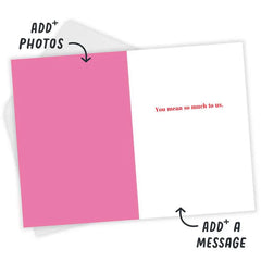Sending Our Love Custom Card