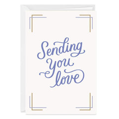 Sending You Love Custom Card