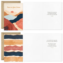 Serene Nature Boxed Sympathy Cards Assortment, Pack of 16