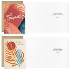 Serene Nature Boxed Sympathy Cards Assortment, Pack of 16