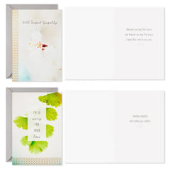 Serene Photo Assortment Sympathy Cards, Pack of 16