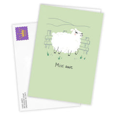 Miss Ewe Custom Card