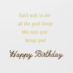 Wish Big Birthday Card for Grandson