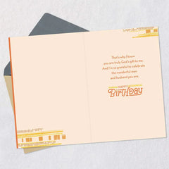 My Husband, My Blessing Birthday Card