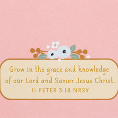 God Made You the Unique Person You Are Confirmation Card for Girl