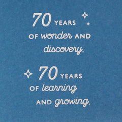 Celebrating You 70th Birthday Card