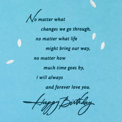 Love You Always and Forever Birthday Card for Husband