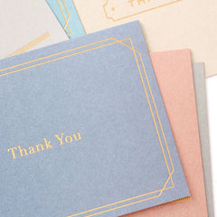 Simple and Stately Boxed Blank Thank-You Notes Assortment, Pack of 24