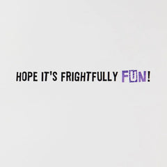 Frightfully Fun Musical Halloween Card with Light