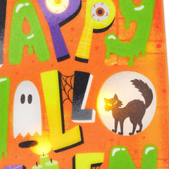 Frightfully Fun Musical Halloween Card with Light