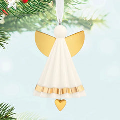 Mini Petite Angel Porcelain Ornament, 1.25"