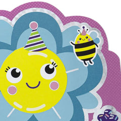 Bee Happy Birthday Card for Kids
