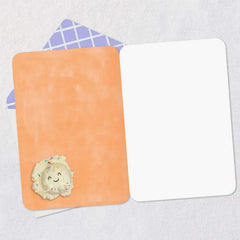 Smiling Ice-Cream Scoops Blank Card