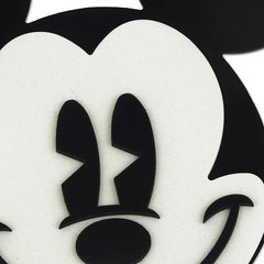 Disney Mickey Mouse Die-Cut Smiling Face Blank Card