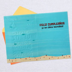 Smiling Shark Spanish-Language Birthday Card for Him