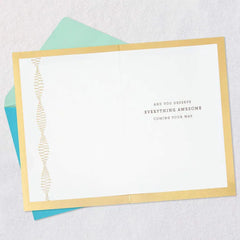 You Deserve Everything Awesome Encouragement Card
