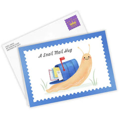 Snail Mail Hug Custom Thinking of You Card
