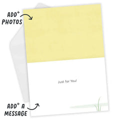 Snail Mail Hug Custom Thinking of You Card